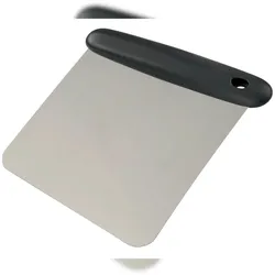 METRO PROFESSIONAL Teigschneider, Edelstahl, 10 x 26 cm, schwarz