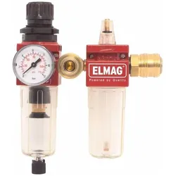 Elmag, Zubehör Druckluftwerkzeug, - Kombi-Wartungseinheit FRLK, 1/4