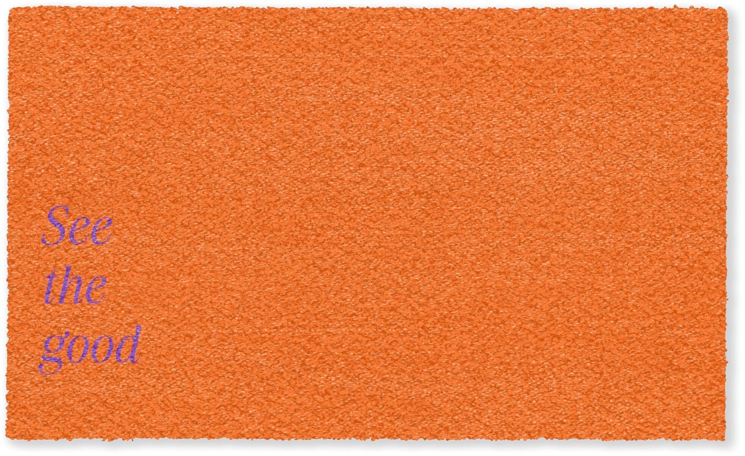 See te good Deurmat voor binnen - Paars en Oranje - 150 x 90 cm