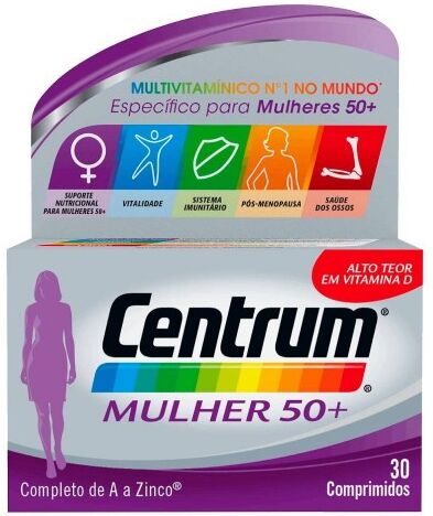 Centrum Mulher 50+ 30 Comprimidos