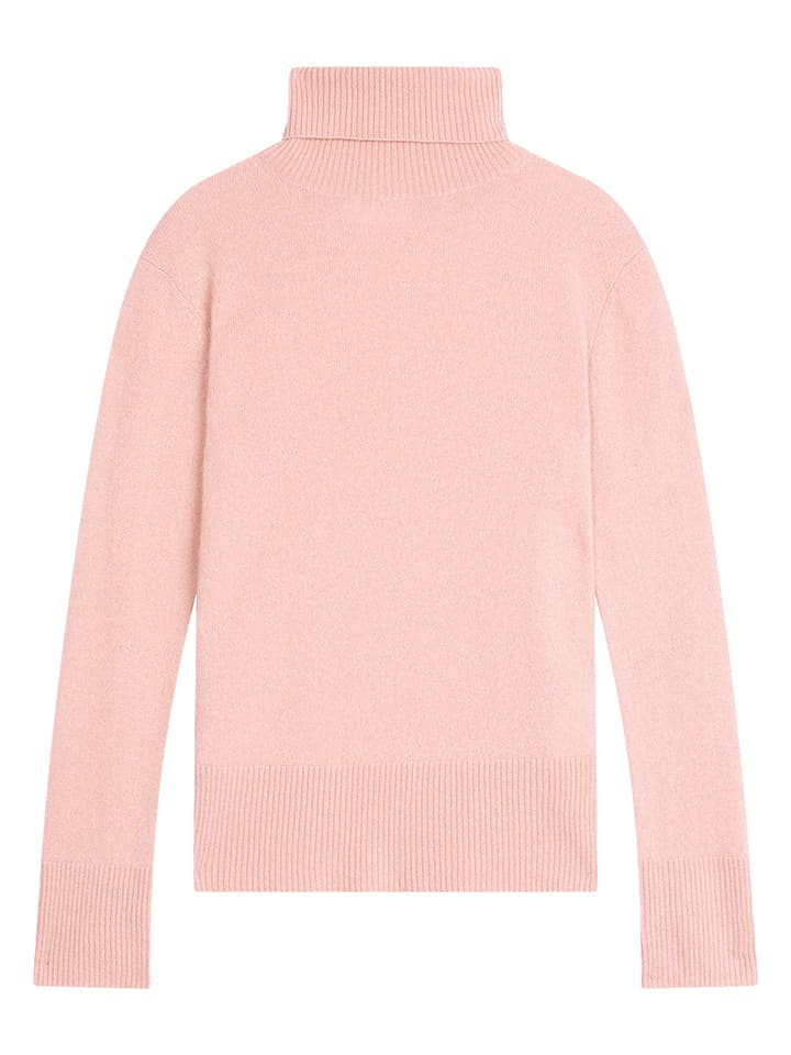 AUTHENTIC CASHMERE Kaschmir-Rollkragenpullover "Fornet" in Rosa - XXL