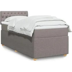 vidaXL, Boxspringbett, Maponus (Knopfheftung Design) (180 x 200 cm)