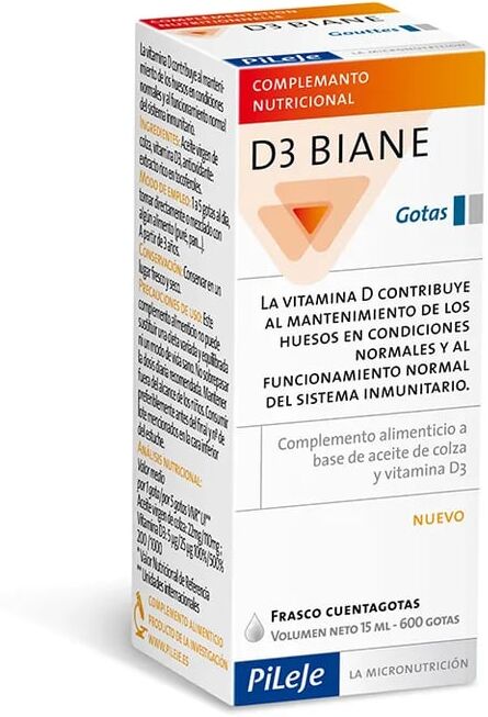 Pileje D3 BIANE (GOTAS) 20ml
