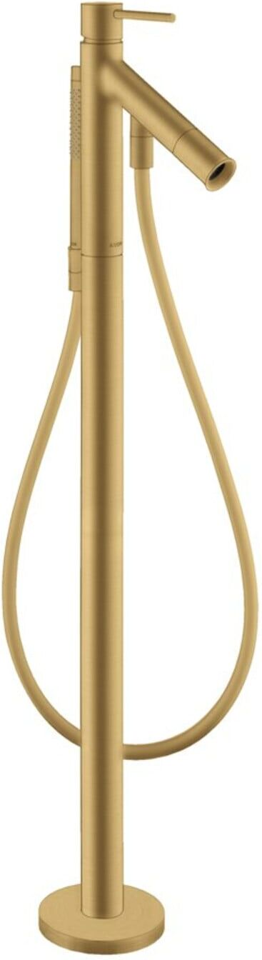 Hansgrohe Wannen-Einhebelmischer Axor Starck A 156mm, boden, m Pin-Griff, b gol opt (10456250)