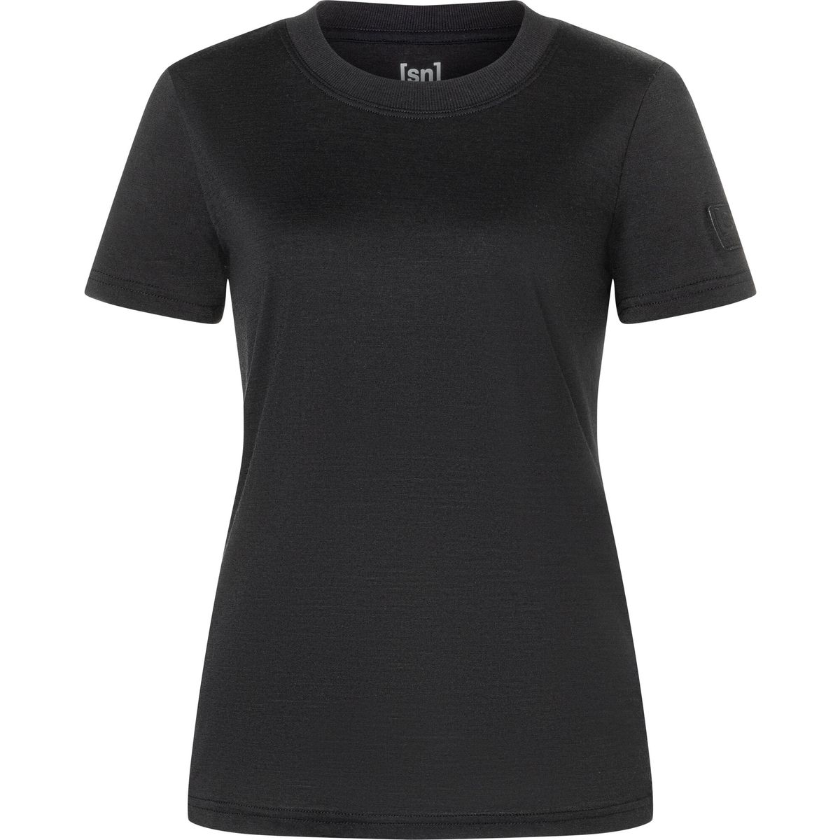 Super.Natural W Casual RIB BIO J Tee jet black (872) XS SNW024610872XS