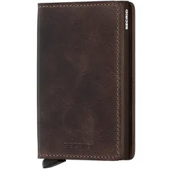 SECRID - SLIMWALLET - VINTAGE - chocolate