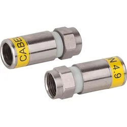 F-Kompressionsstecker 4.9 100 Stück