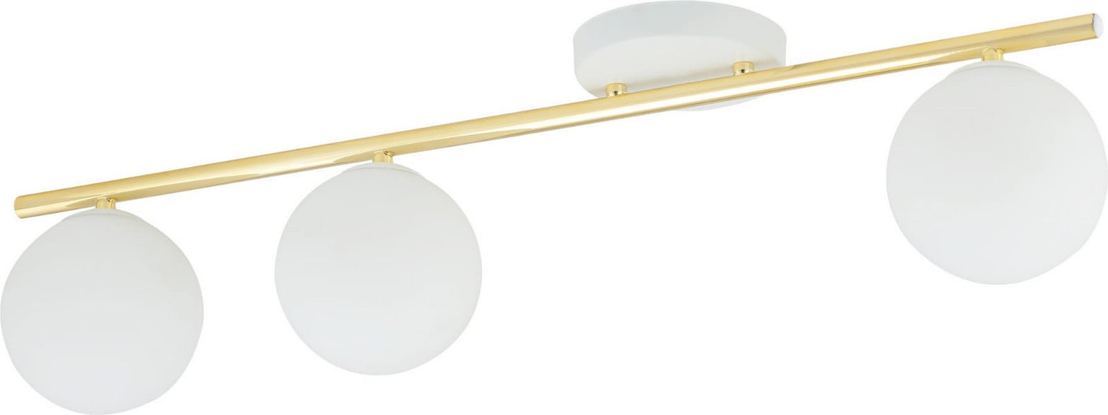 Emibig Lighting Plafondlamp Monza 1253/3, Wit, 3xE14 10W