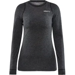 Craft, Damen, Funktionsshirt, Core Wool Merino LS Tee (XS), Schwarz