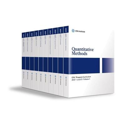 2027 CFA® Program Curriculum, Level II Box Set, Taschenbuch von CFA Institute, Macmillan Learning