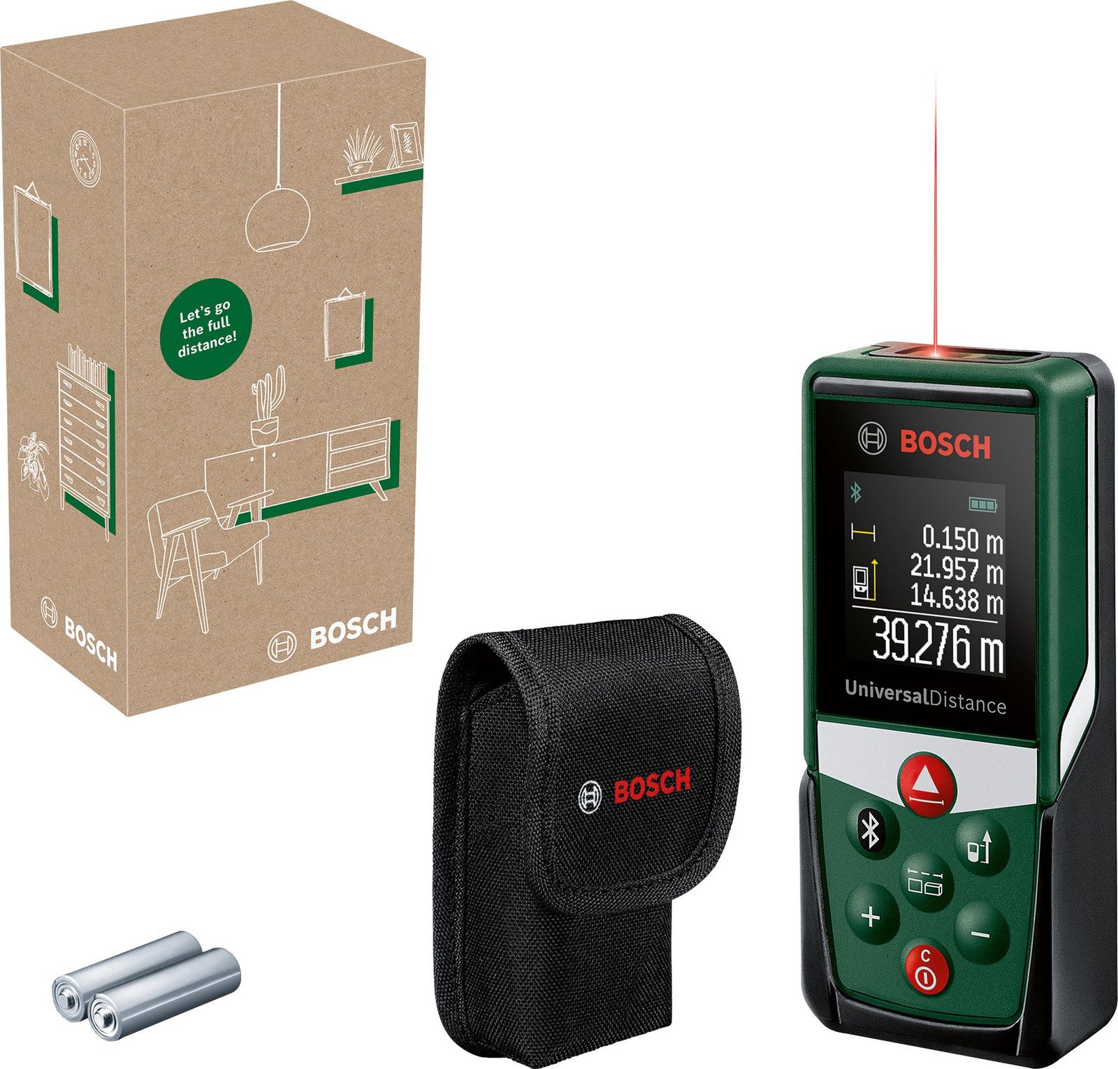 Bosch UniversalDistance 40 laser afstandsmeter met Bluetooth