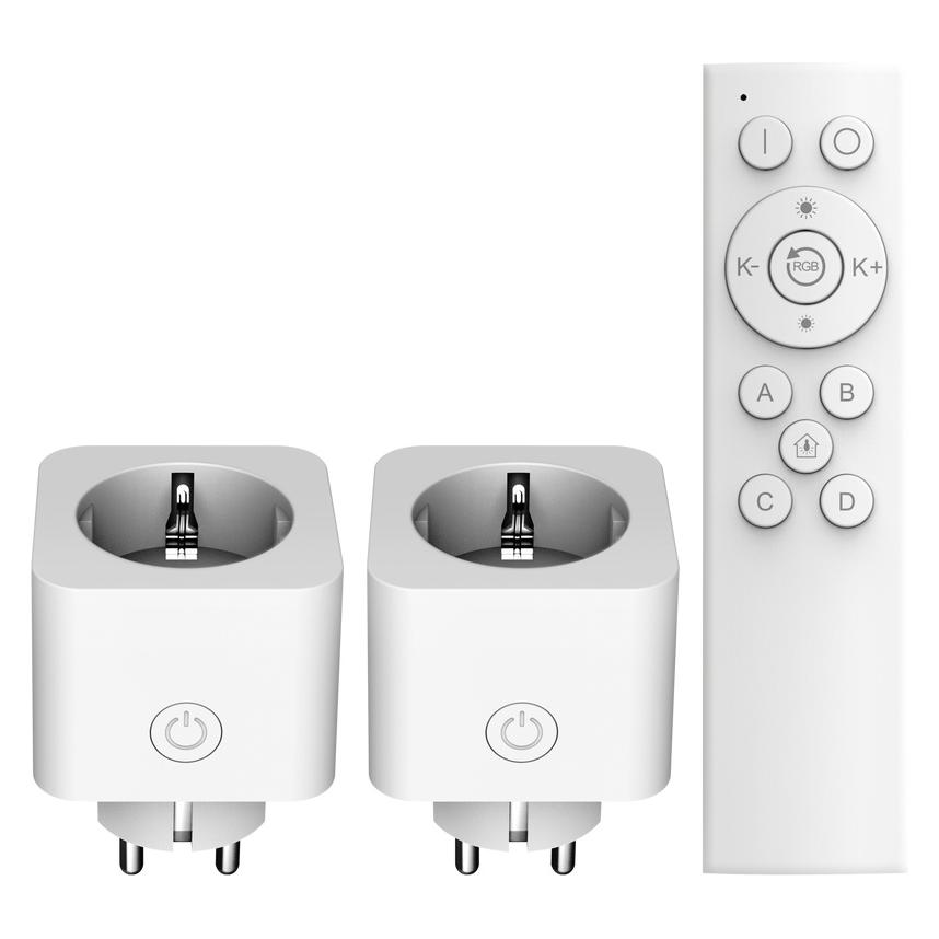 Trust Smart WiFi gniazdko - SET - STARTER PACK - 2x gniazdko a pilot (71399)
