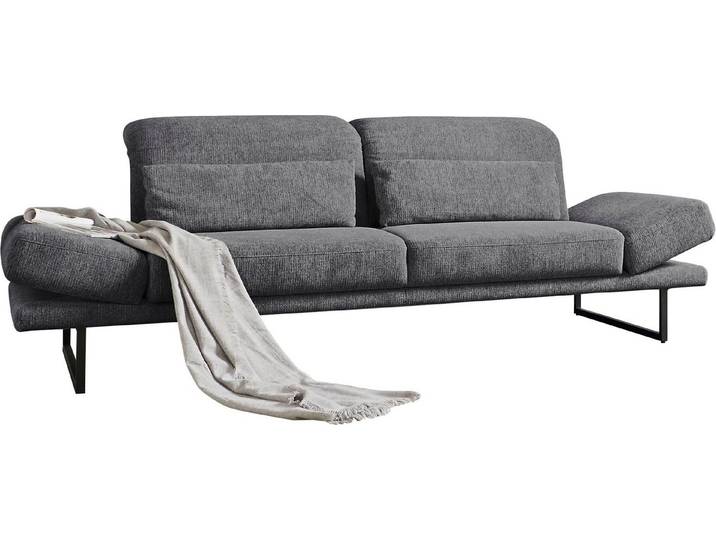 3C Candy 2-Sitzer Mallow Designsofa mit Komfortfunktionen, modern und bequem, Verstellbare Armlehne und Kopfteil, manuelle Sitztiefenverstellung
