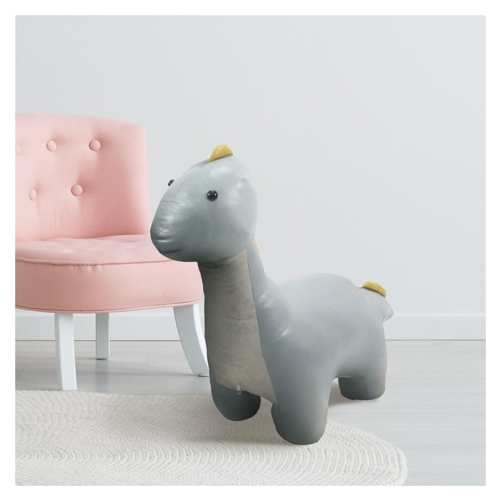 HTI-Living Hocker für Kinder Tiermotiv Dino Langhals