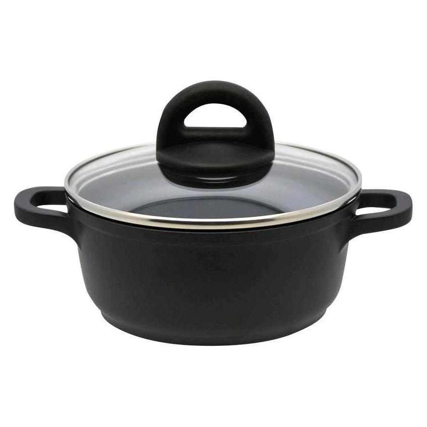 ELO Basic Black Aluguss Topf m.D.16cm Dur Select 89116 (Aluminiumguss, 16 x 8.50 cm) (89116)