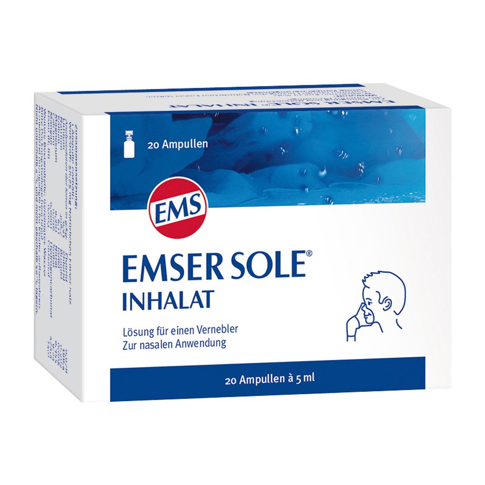 Uriach Germany GmbH Emser Sole Inhalat Lösung für einen Vernebler 06150054