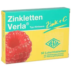 Zink Verla 5 mg Lut Himbeer