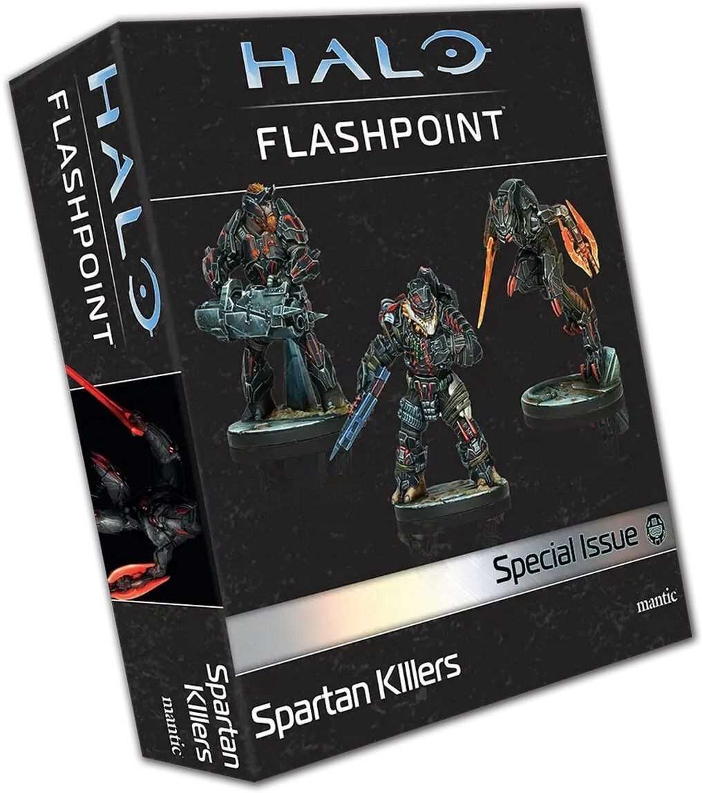 Spartan Killers - Halo: Flashpoint for Halo Tabletop Battles by Mantic Games, Ages 12+, 2-4 Players, Character-Focused Expansion