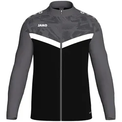 JAKO Iconic Polyesterjacke Kinder 801 - schwarz/anthrazit 116