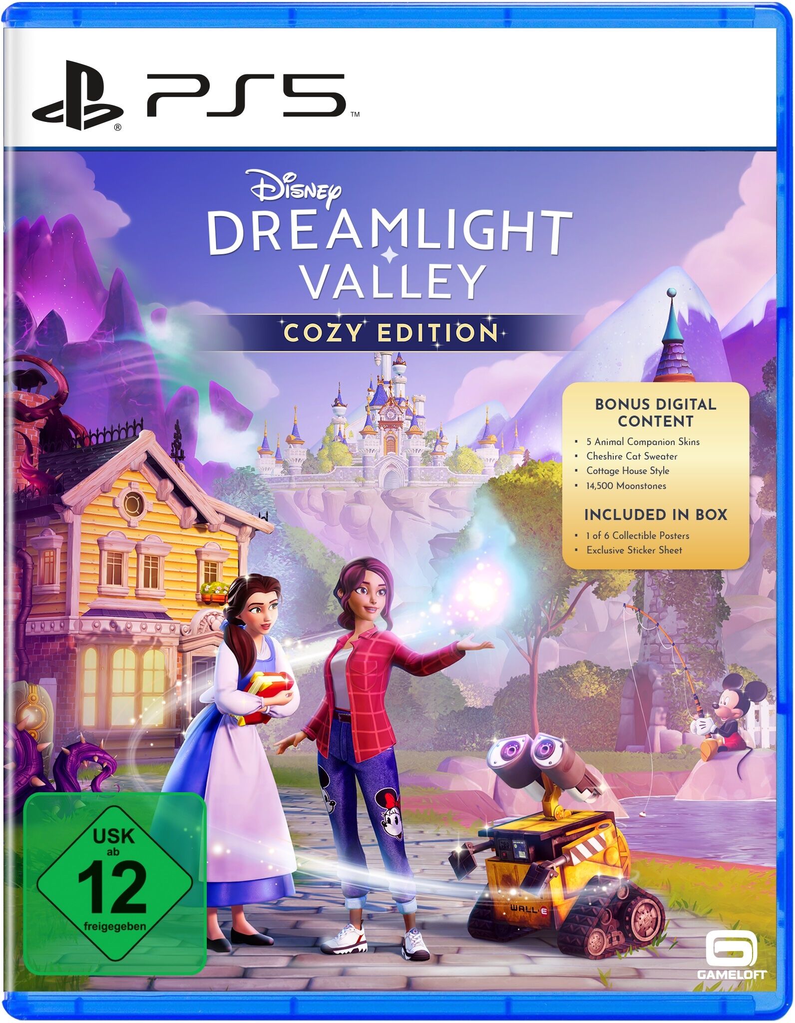 NIGHTHAWK Spielesoftware "Disney Dreamlight Valley: Cozy Edition", transparent (weiß, neutral), PlayStation 5, Spielesoftware, Spielesoftware