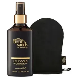Bondi Sands Selbstbräuner Öl Liquid Gold 150ml mit Handschuh