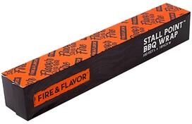 "Fire & Flavor Stall Point BBQ Wrap, 18""x100 Feet"