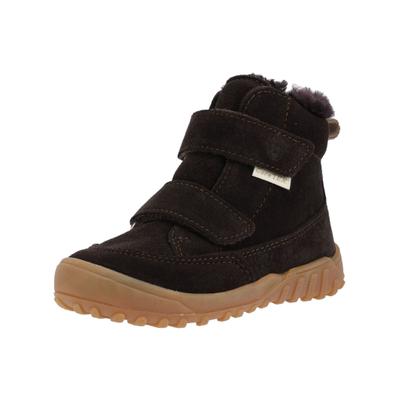 Stiefelette PEPINO "Pepino Stiefelette Leder", Damen, Gr. 26, Lammfell, braun (cafe), Leder, Schuhe Stiefelette