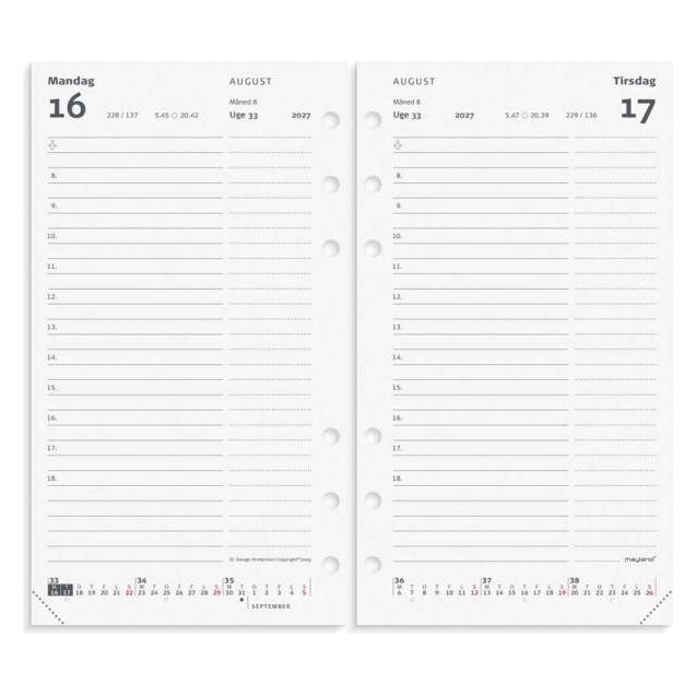 Mayla Pharma System PP dagkalender REFILL 2027 (27278500)