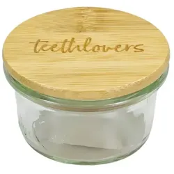 teethlovers Glas für Zahnpulver