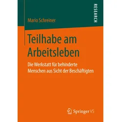 Teilhabe am Arbeitsleben, Fachbücher von Mario Schreiner