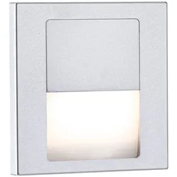 Paulmann 80000 LED Wandeinbauleuchte Tsaro eckig 80x36mm 1W 80lm 230V 2700K mit Follower Funktion