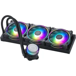 Cooler Master MasterLiquid ML360 ILLUSION, CPU Wasserkühler, Schwarz