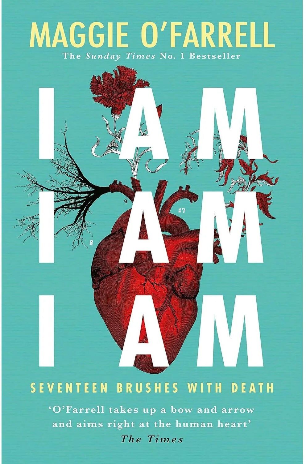 Tinder Press I Am, I Am, I Am: Seventeen Brushes With Death by Maggie O'Farrell - Paperback Memoir - Costa Award-Winning Author - Adult Non Fiction