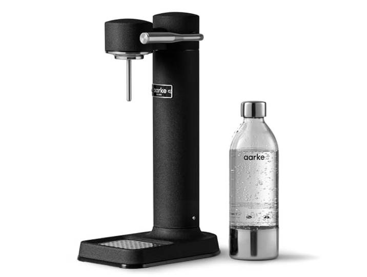 Aarke Carbonator 3 Sodamaker met Aarke Fles, Afwerking Matzwart