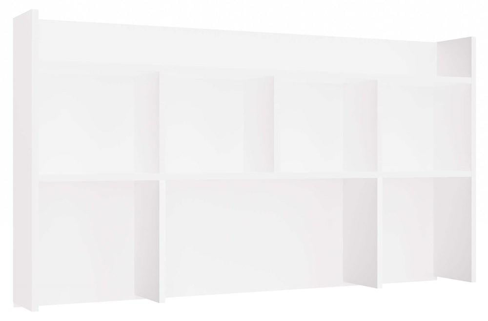 Veneti Bureauverlengstuk Wit, 130 cm