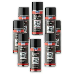 8x Reiniger LIQUI MOLY 1640 Zink-Alu Spray Korrosion Rostschutz Spraydose 400ml