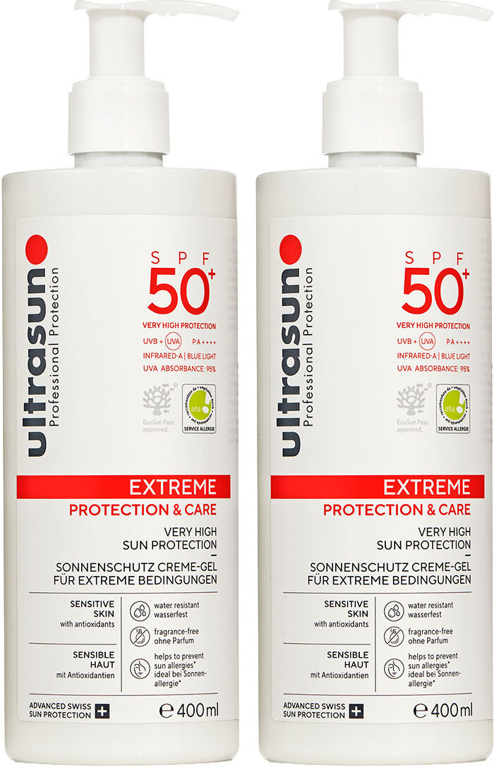 Ultrasun Ultra Sensitive Extreme SPF50+ 400ml Double