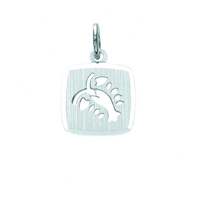 Sternzeichenanhänger ADELIA´S "Sternzeichen Anhänger Krebs 925 Silber", silber, Schmuckanhänger, Herren, Krebs, Silber 925 (Sterlingsilber), Silberanhänger Krebs