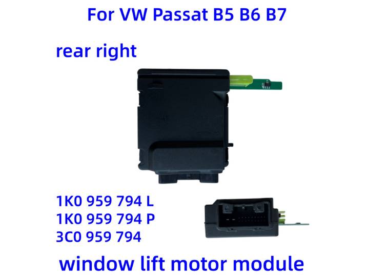 Nouveau module de lève-vitre pour VW Passat B5 B6 B7 CC 1K0959794L 1K0959795L 3C0959795 1K0959795Q 1K0959794Q 1K0959703AB