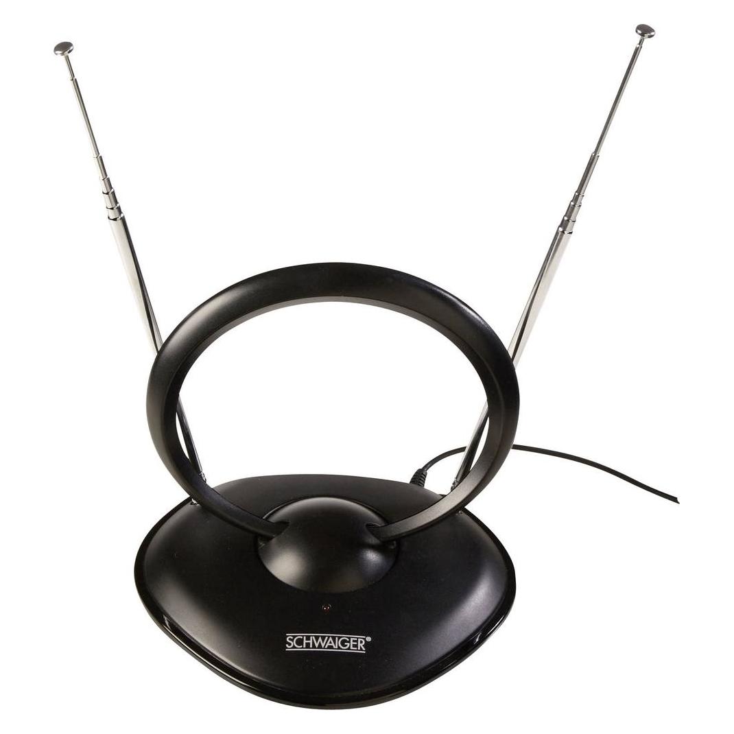 Schwaiger Zimmerantenne (Zimmerantenne, 36 dB, DVB-T / -T2) (ZA8960011)
