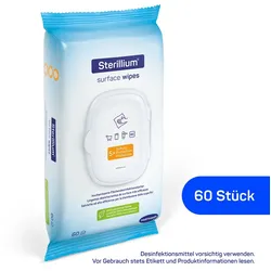 STERILLIUM surface wipes Oberflächendesinfektion 60 St