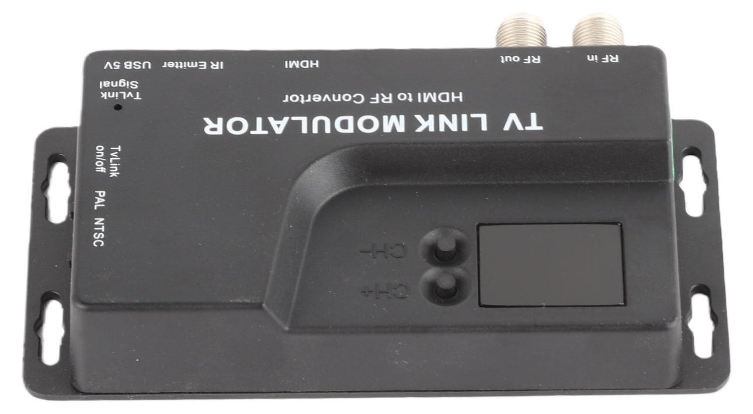 Selius HDMI naar RF-modulator, 1080P HDMI naar coaxiale converter, NTSC/PAL UHF TV-modulator