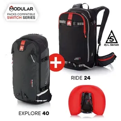 ARVA EXTREME BUNDLE (24+40) - Switch - Lawinenrucksack -