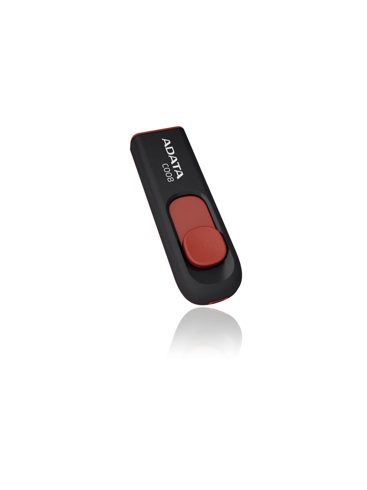 A-Data Classic Series C008 Capless - Schwarz - 64GB - USB-Stick
