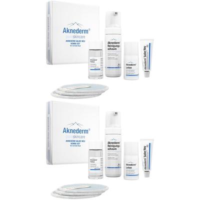 Aknederm Salbe Neu Kombiset für normale Haut 2x 2x1 St Kombipackung