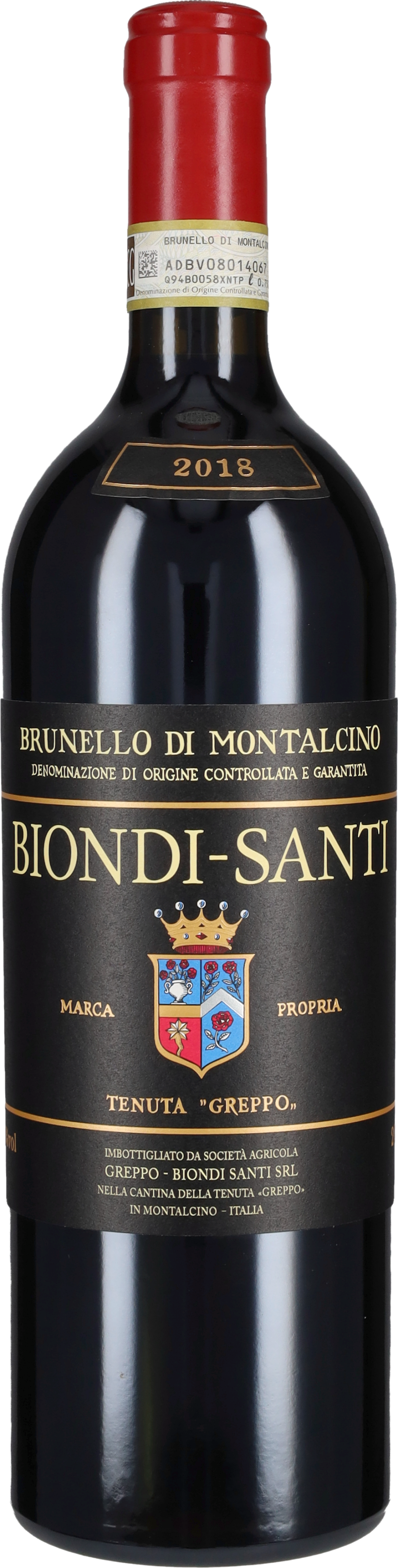 Brunello di Montalcino 'Il Greppo' Biondi Santi 2018