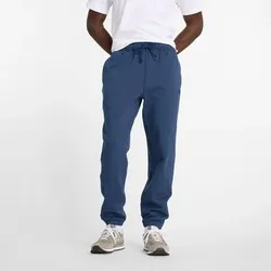 NEW BALANCE Herren Hose Athletics French Terry Jogger, Größe L in Blau 41508