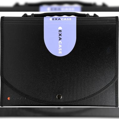 Exacompta 55934E 5x Fächermappe Exacase Exactive - 13 Fächer - Schwarz