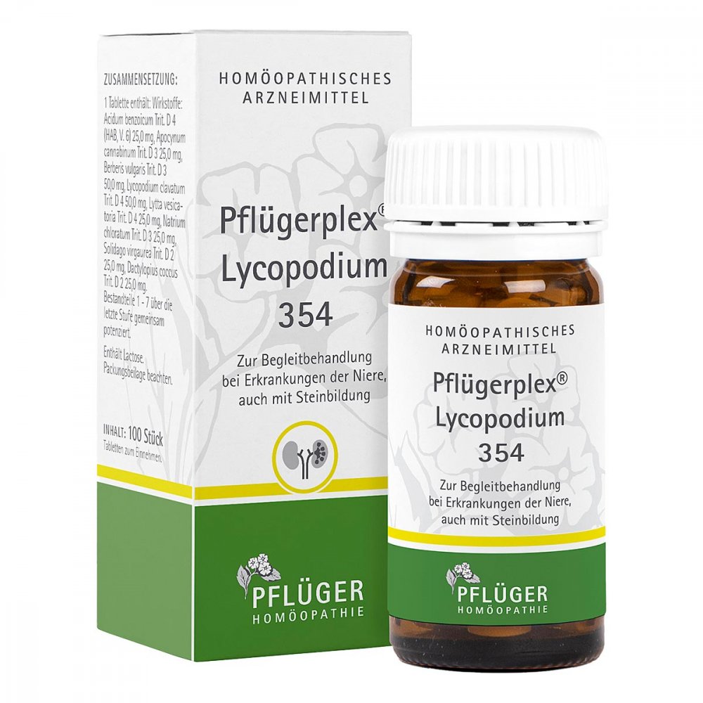 Homöopathisches Laboratorium Alexander Pflüger Gmb Pflügerplex Lycopodium 354 Tabletten 02749883