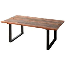 WOLFMÖBEL Couchtisch Bark 4078 Holz Braun Akazie